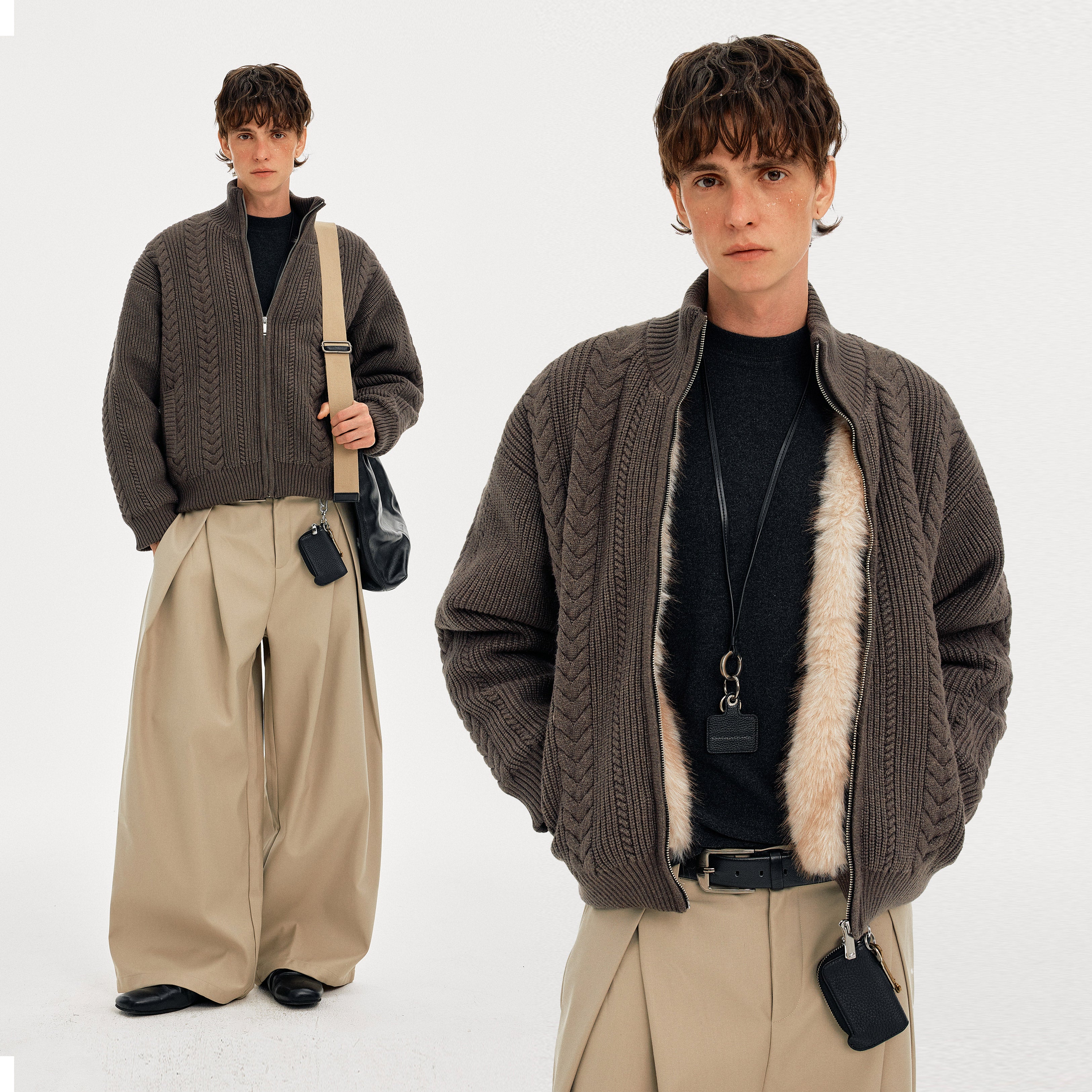 MADWITCH TWIST STAND CARDIGAN #256176