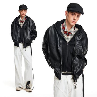 MADWITCH FAUX HOOD LEATHER #AW6883