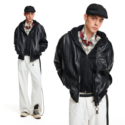 MADWITCH FAUX HOOD LEATHER #AW6883