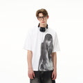 MADWITCH CHARACTER PRINT T-SHIRT #MD3333