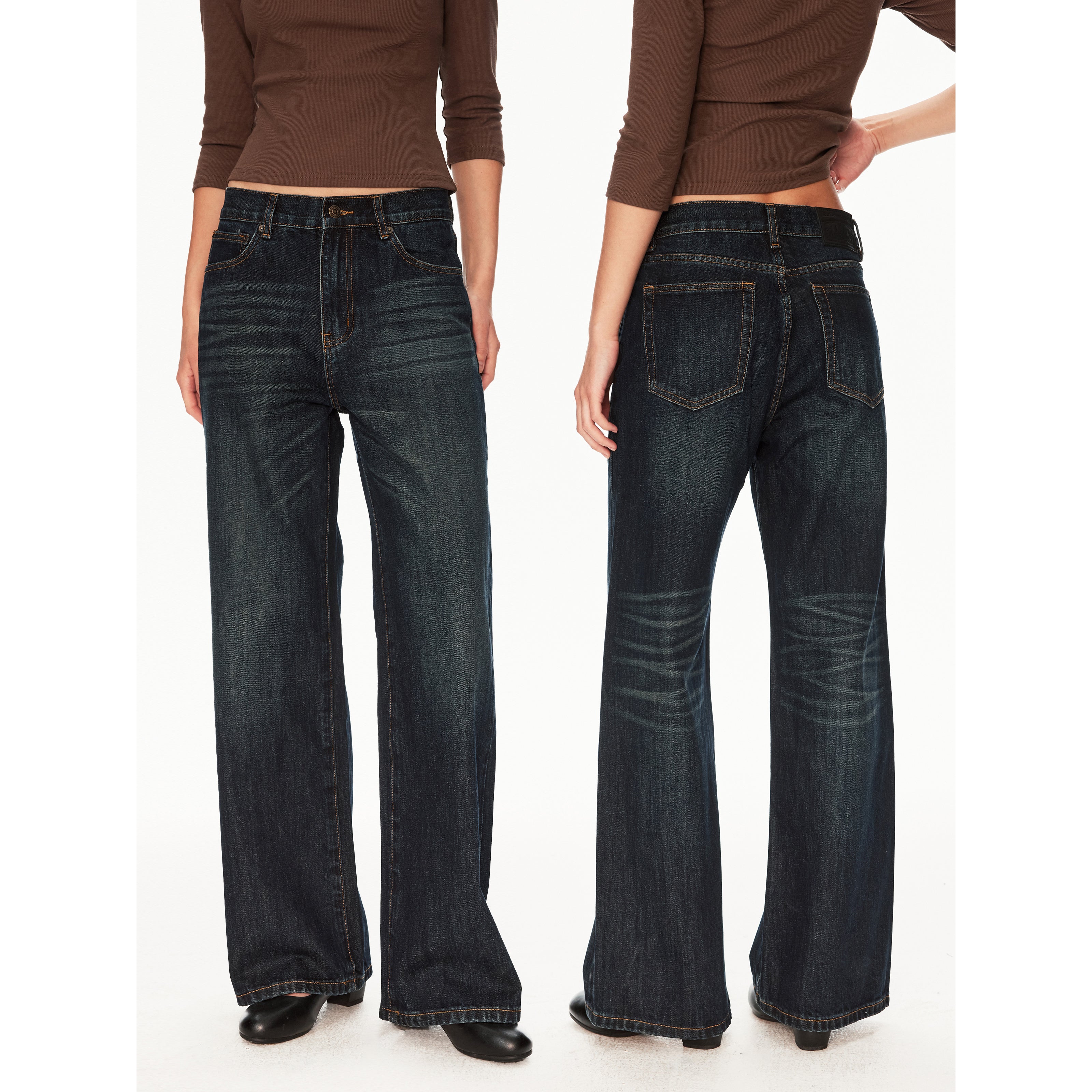 MADWIT AMERICAN STRAIGHT JEANS #GPC9773