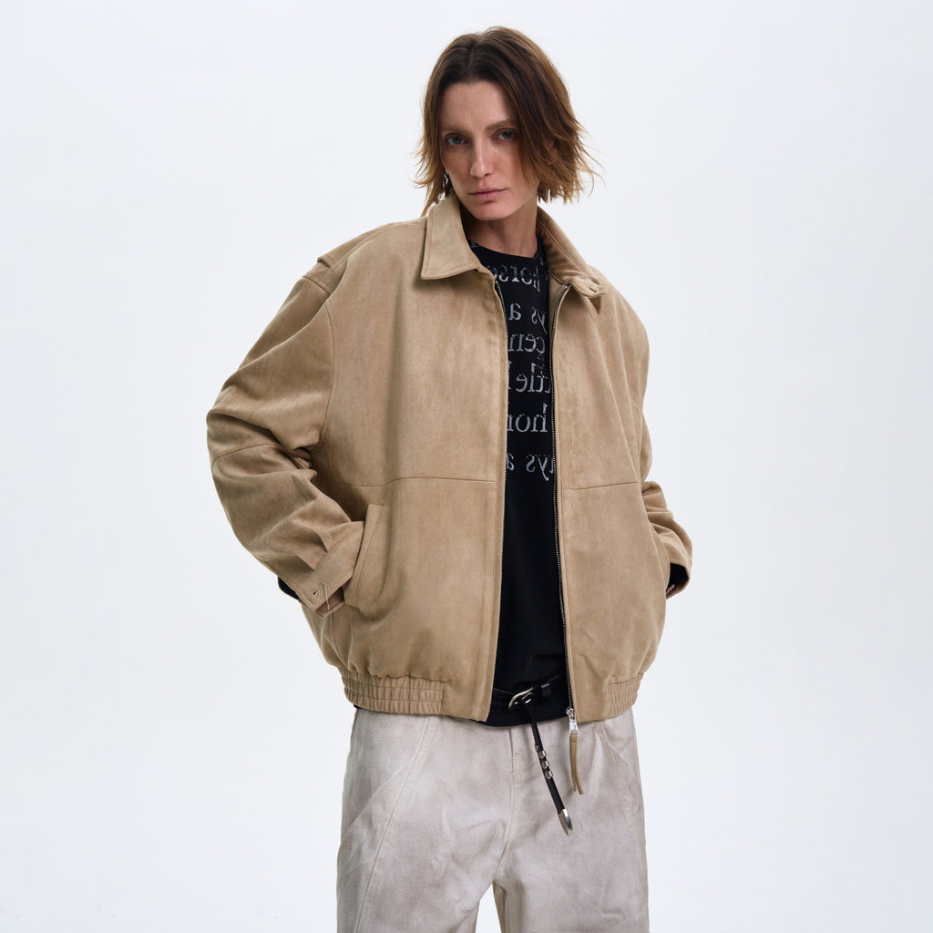 MADWITCH OLD MONEY STYLE PLUSH JACKET #L810