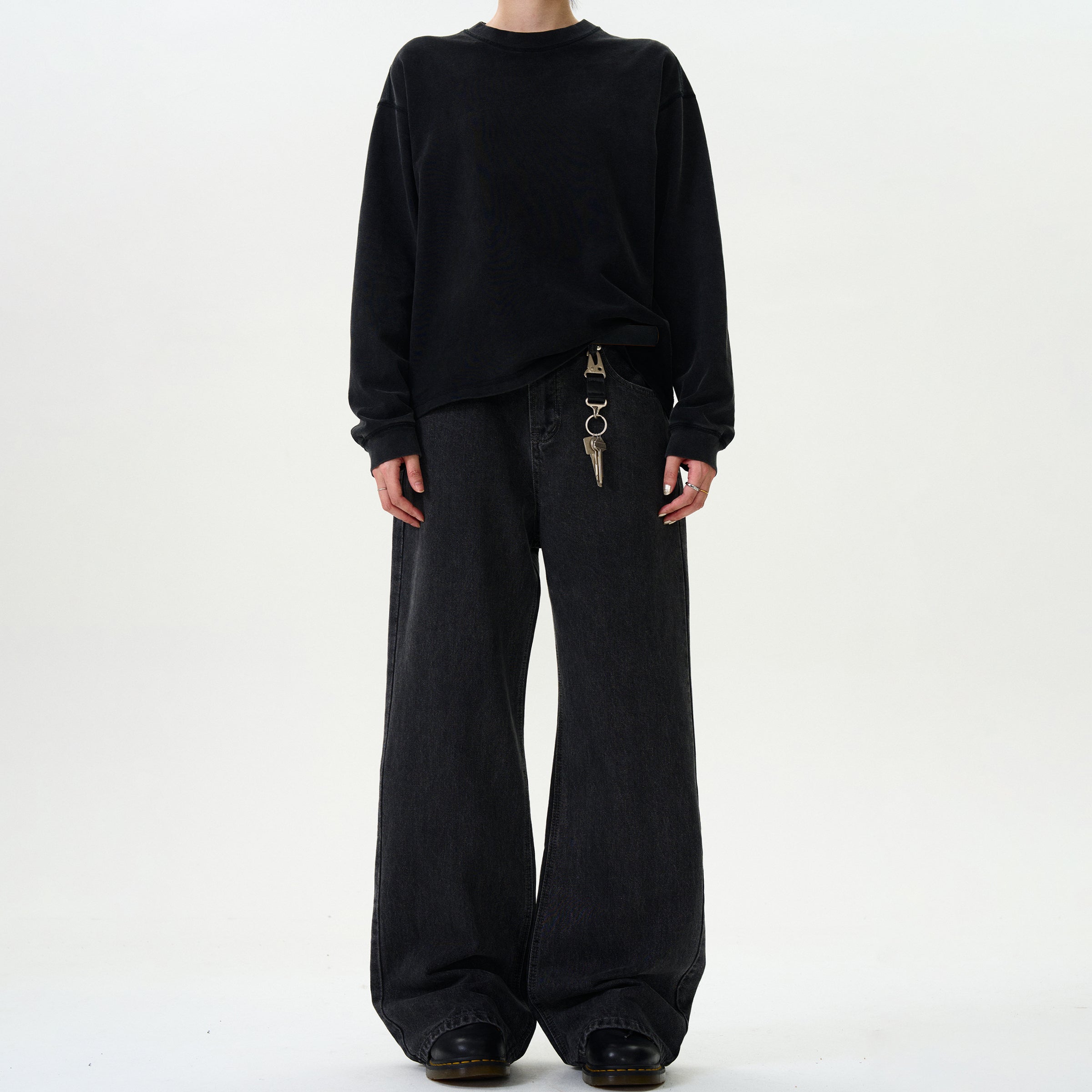 MADWITCH WASHED VINTAGE DENIM JEANS #WHOA064