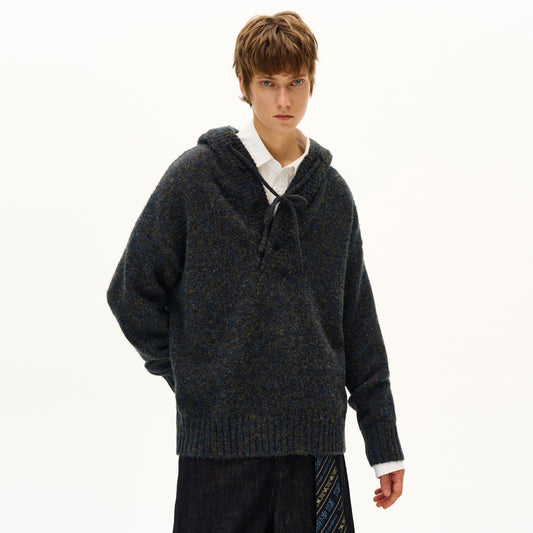 MADWITCH MOOD HOODED KNITWEAR #JY010