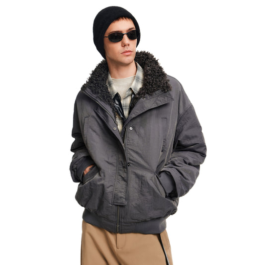MADWITCH SHEARLING PUFF COAT #8815A285