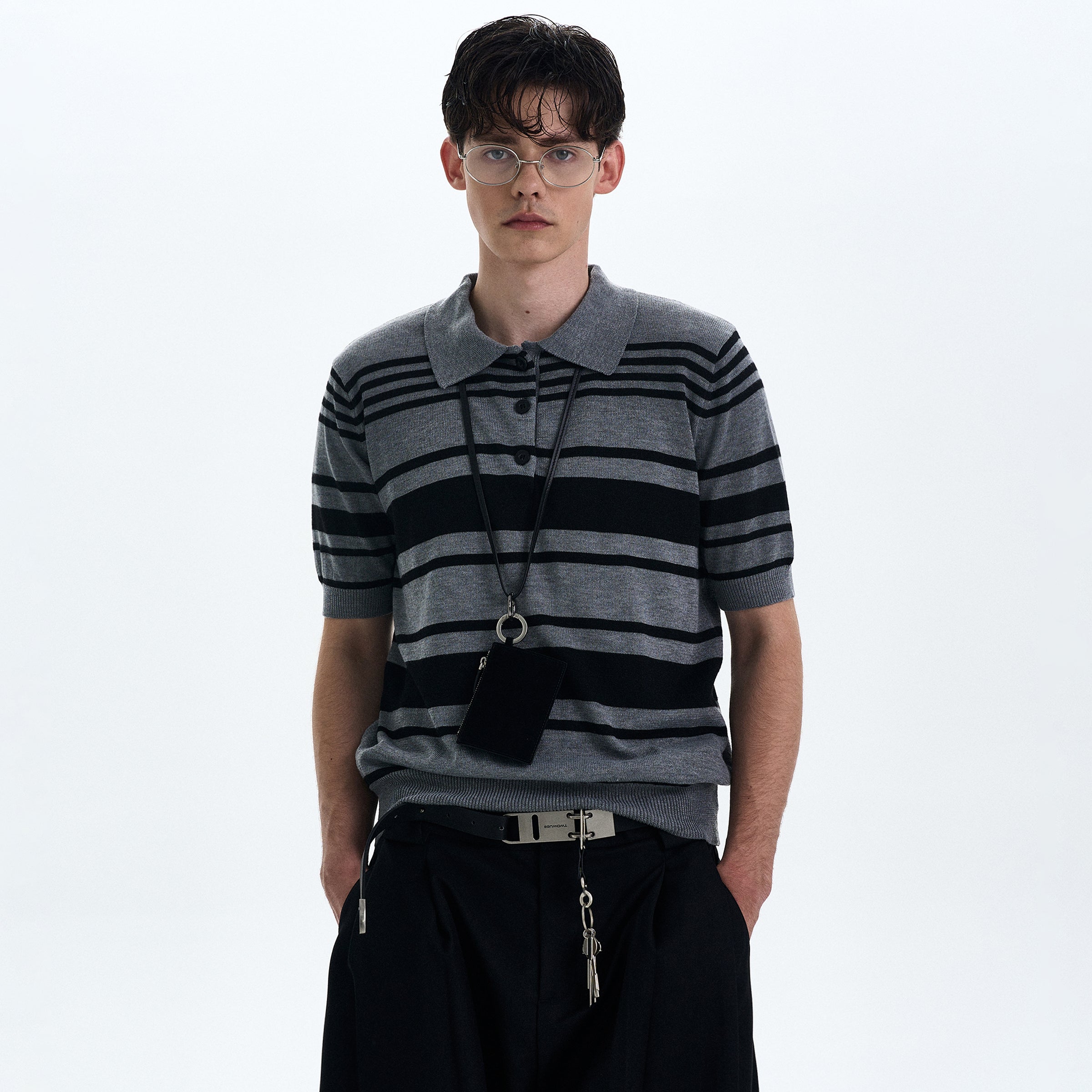 MADWITCH POLO KNIT SHORT SLEEVE TEE #27320