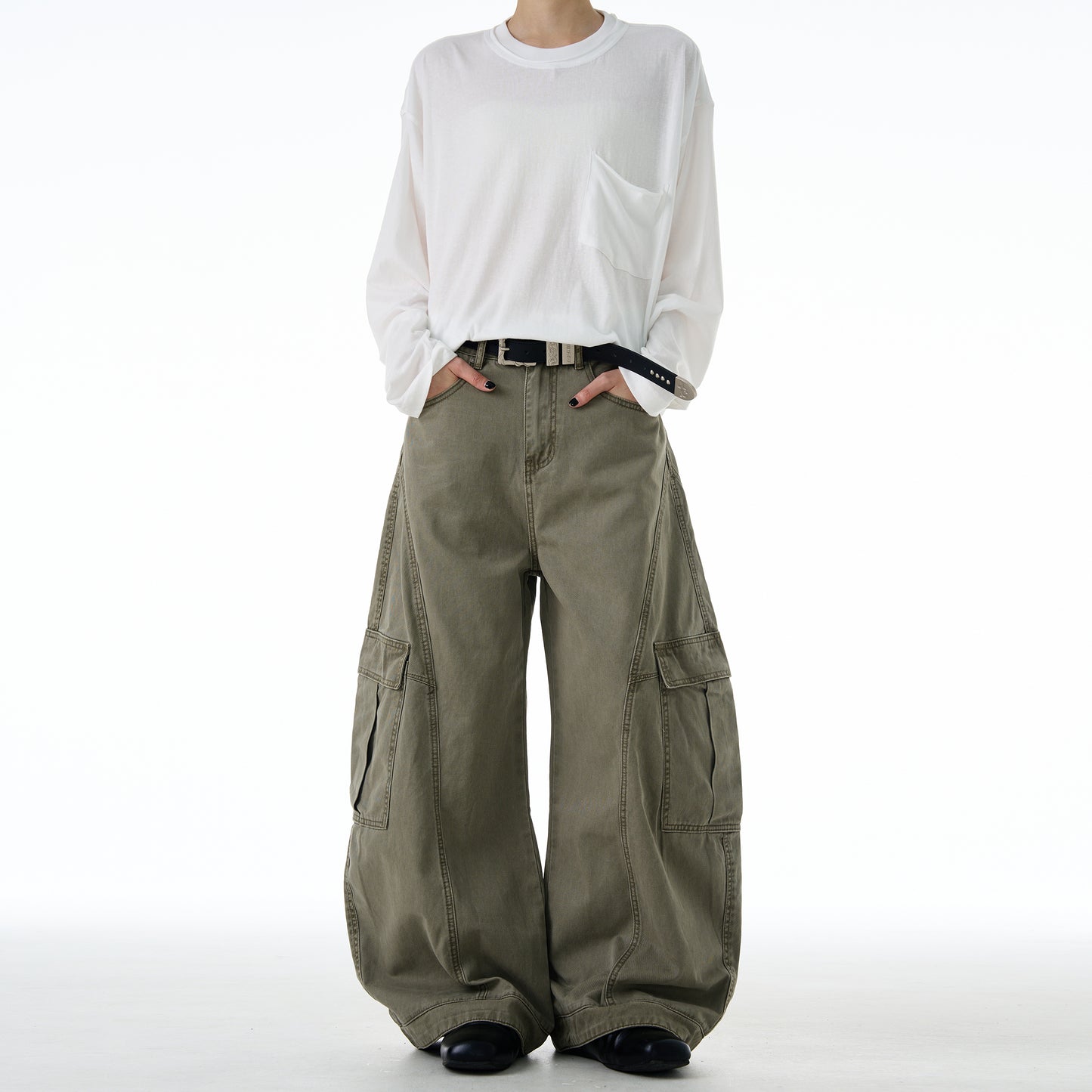 MADWITCH SABER CUT CARGO PANTS #CK3505