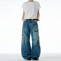 MADWITCH WASHED UTILITY JEANS #CK9617