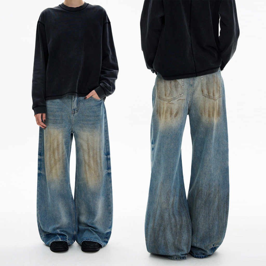 MADWITCH DIRTY STRAIGHT DENIM #9940