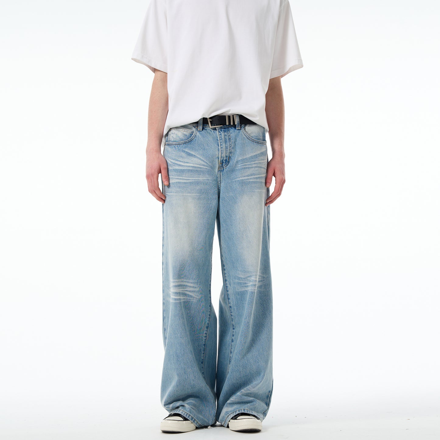 MADWITCH WATER WASHED RETRO JEANS #1860C24