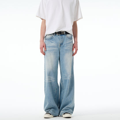 MADWITCH WATER WASHED RETRO JEANS #1860C24