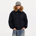 MADWITCH HOODED MINIMALIST DOWN JACKET #630321