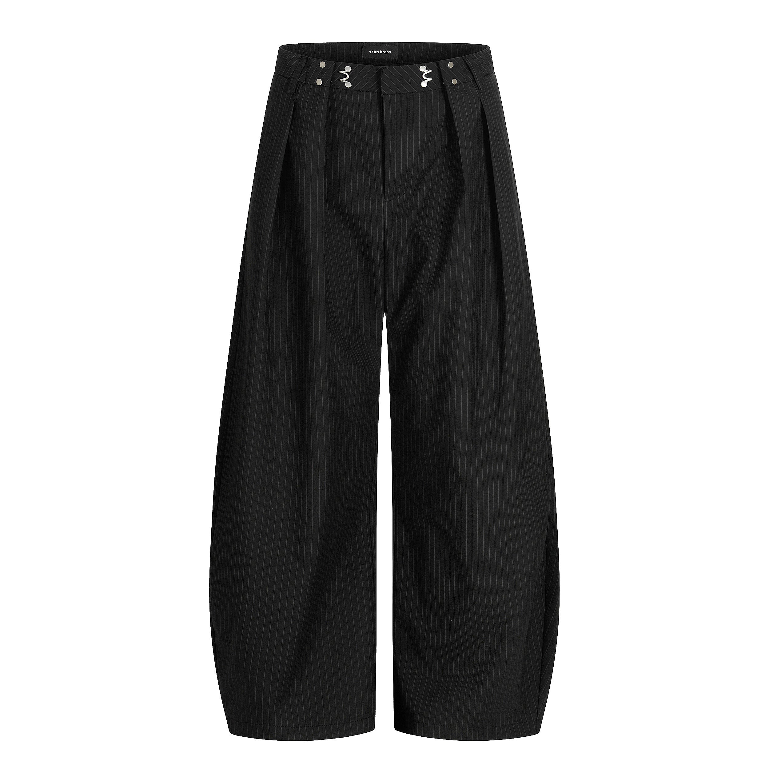 MADWITCH VINTAGE STRIPED WIDE PANTS #CK6857