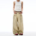 MADWITCH DIRTYFIT STRAIGHT-LEG DENIM JEANS #0037
