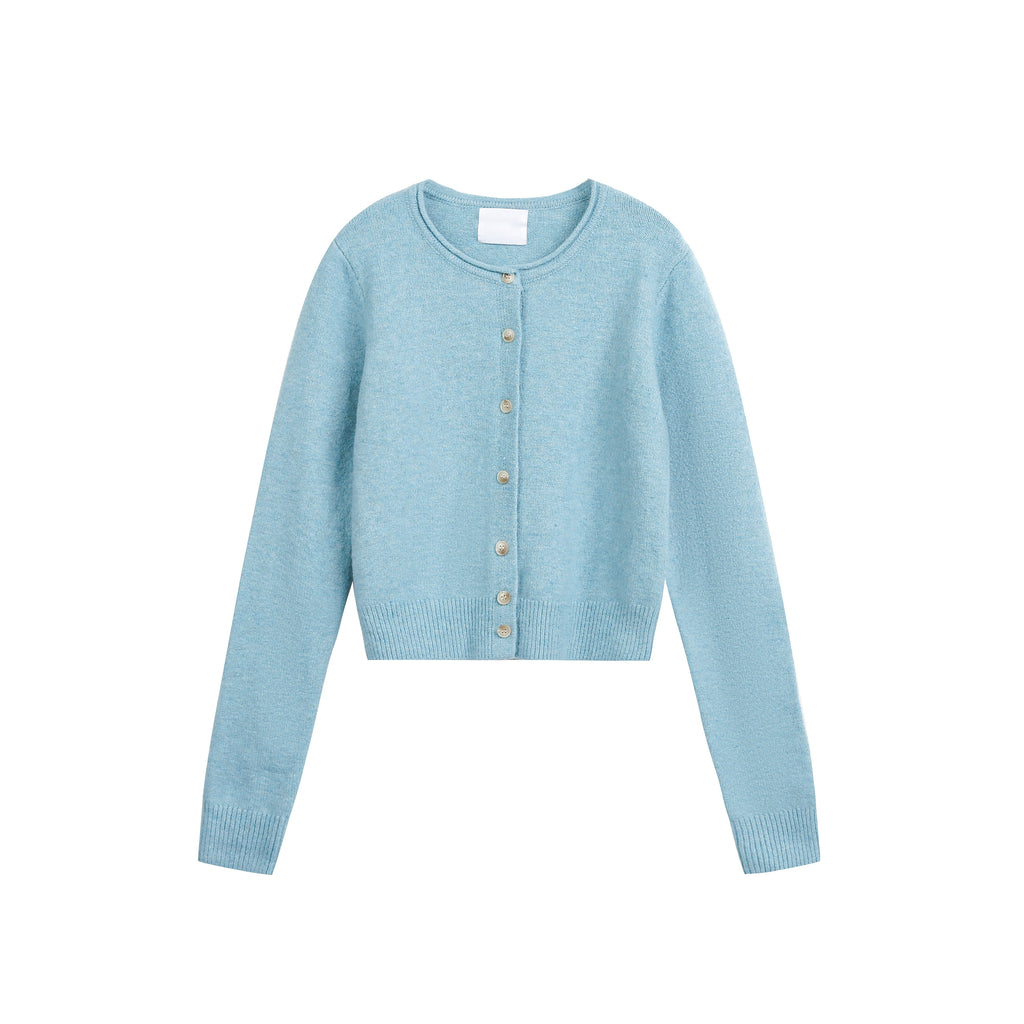 MADWITCH CREW NECK KNIT CARDIGAN #RM27