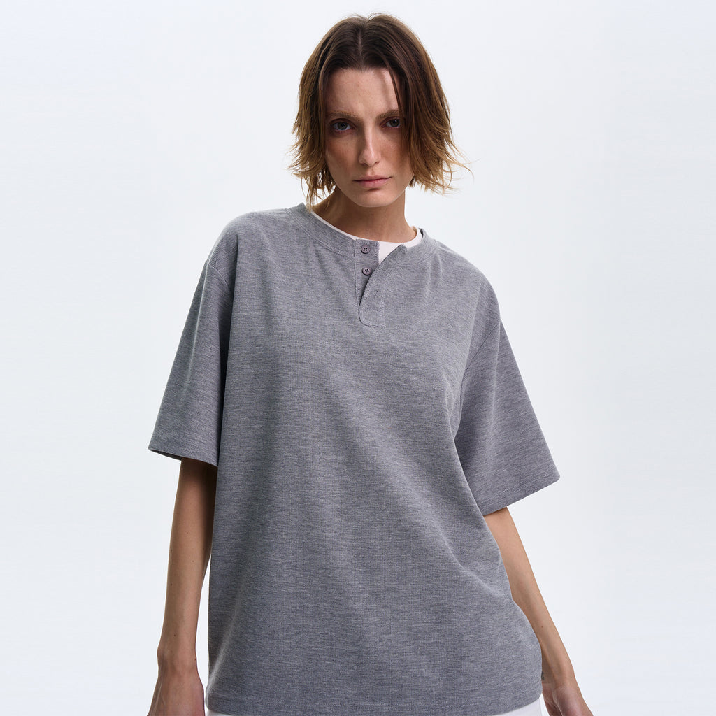 MADWITCH LAYERED DESIGN SHIRT #AW2549