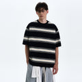 MADWITCH STRIPED SHORT SLEEVE SHIRT #27325