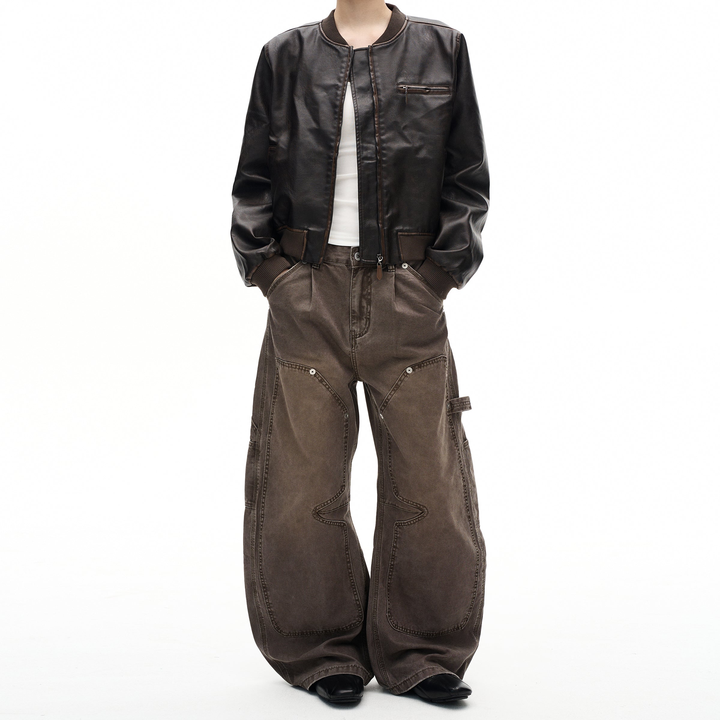 MADWITCH VINTAGE PATCHWORK CARGO #CK3562