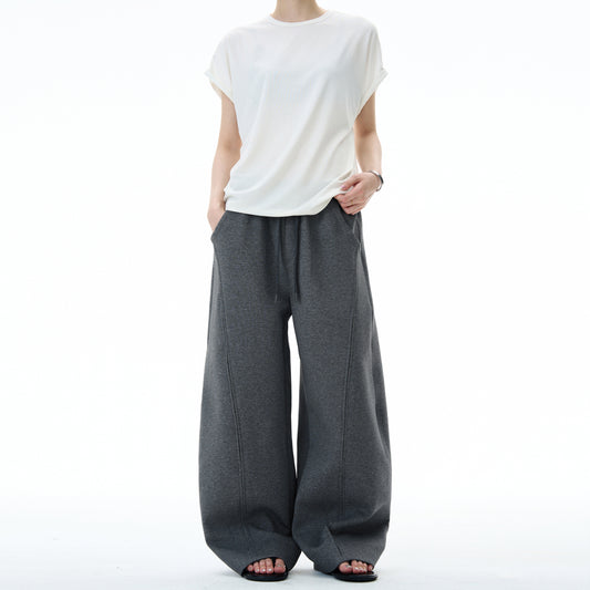 MADWITCH UNISEX DRAPEY STRUCTURED CASUAL PANTS #BNK171