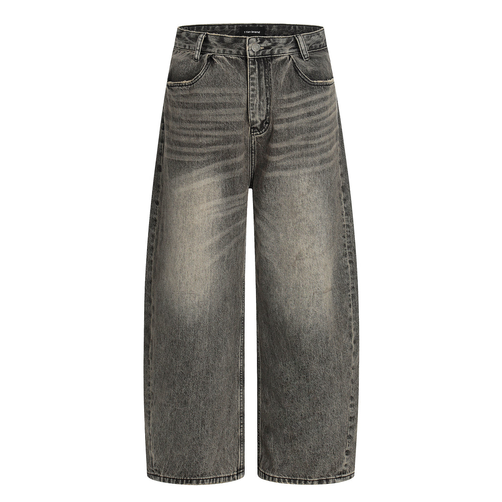 MADWITCH VINTAGE WASHED CARGO JEANS #GPC5518
