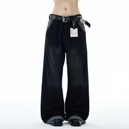 MADWITCH VINTAGE WASH STRAIGHT LEG JEANS #RK157