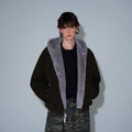 MADWITCH FLEECE-LINED WARM PADDED TOP #SD06