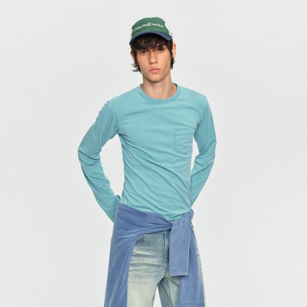MADWITCH VINTAGE WASHED POCKET TEE #L2026700