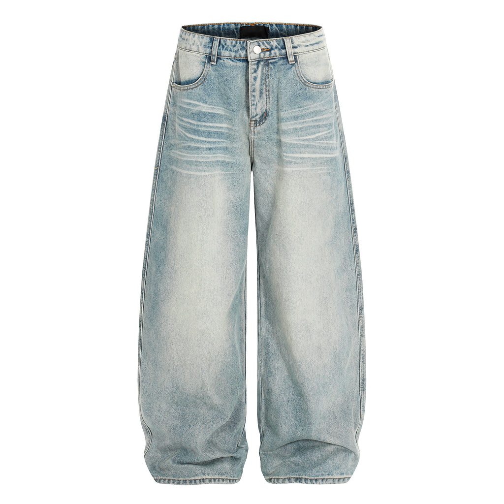 MADWITCH EMBROIDERED WIDE LEG JEANS #5031