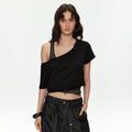 MADWITCH OFF SHOULDER CROP TEE #2026510