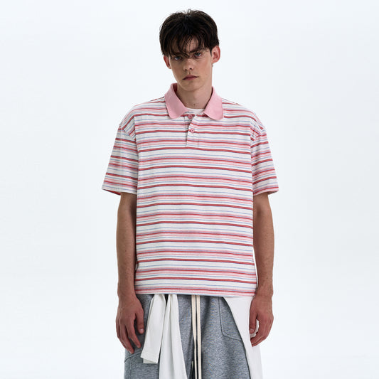 MADWITCH COLORBLOCK POLO SHIRT #C036