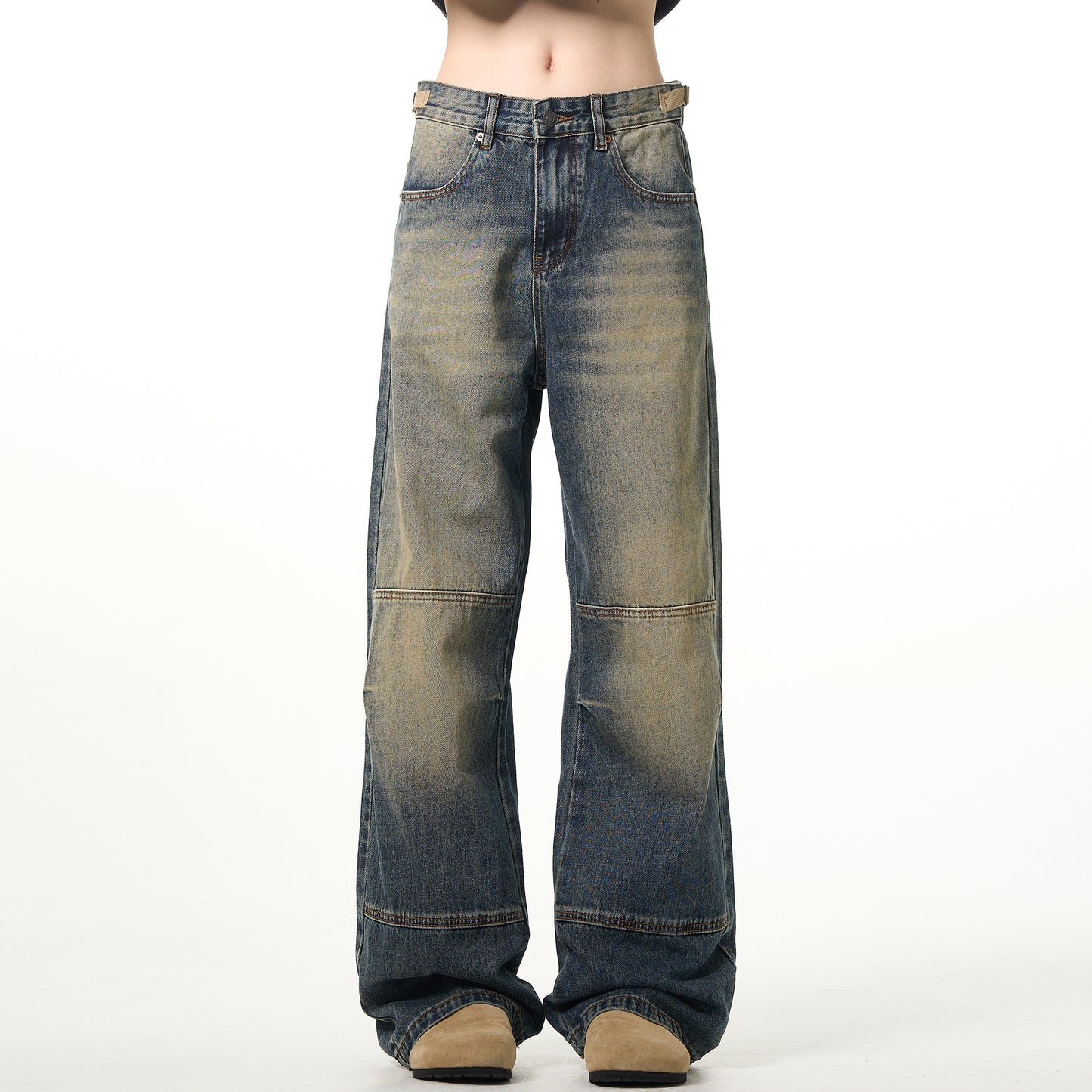 MADWITCH VINTAGE WASHED JEANS #K9073