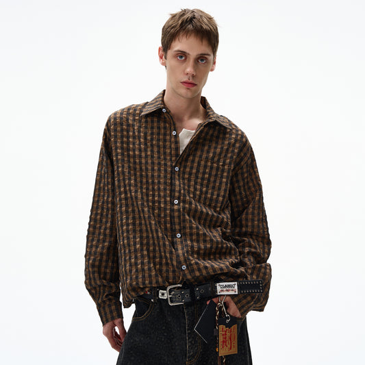 MADWITCH UNISEX BUBBLE GAUZE SHIRT #CR6237