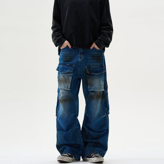 MADWITCH HEAVY MULTI-POCKET JEANS #D1616