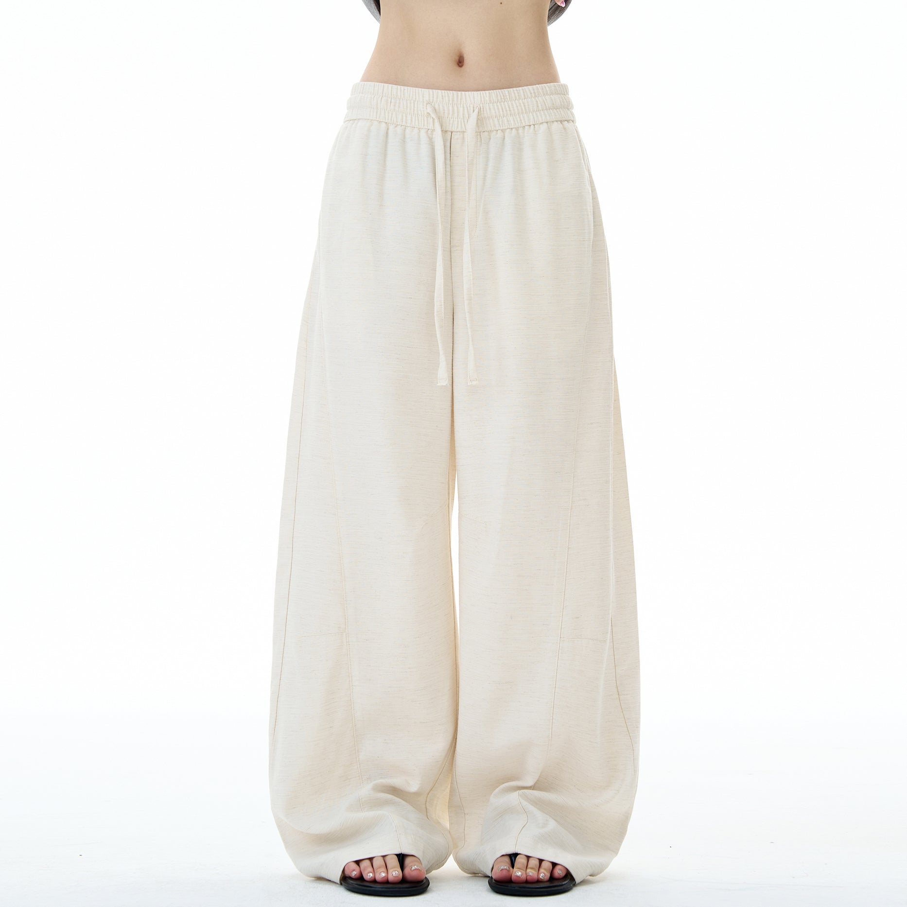 MADWITCH MINIMALIST WIDE LEG PANTS #DS2512