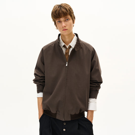 MADWITCH MINIMALIST STAND COLLAR JACKET #C265Q25