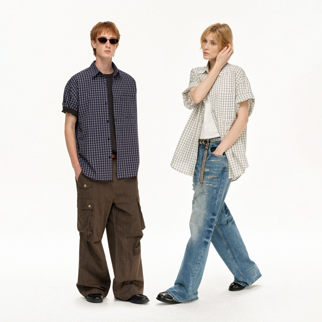 MADWITCH OVERSIZE CASUAL SHIRT #1670