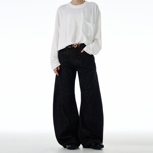 MADWITCH VINTAGE ANKLE-WRAP DENIM #G6697