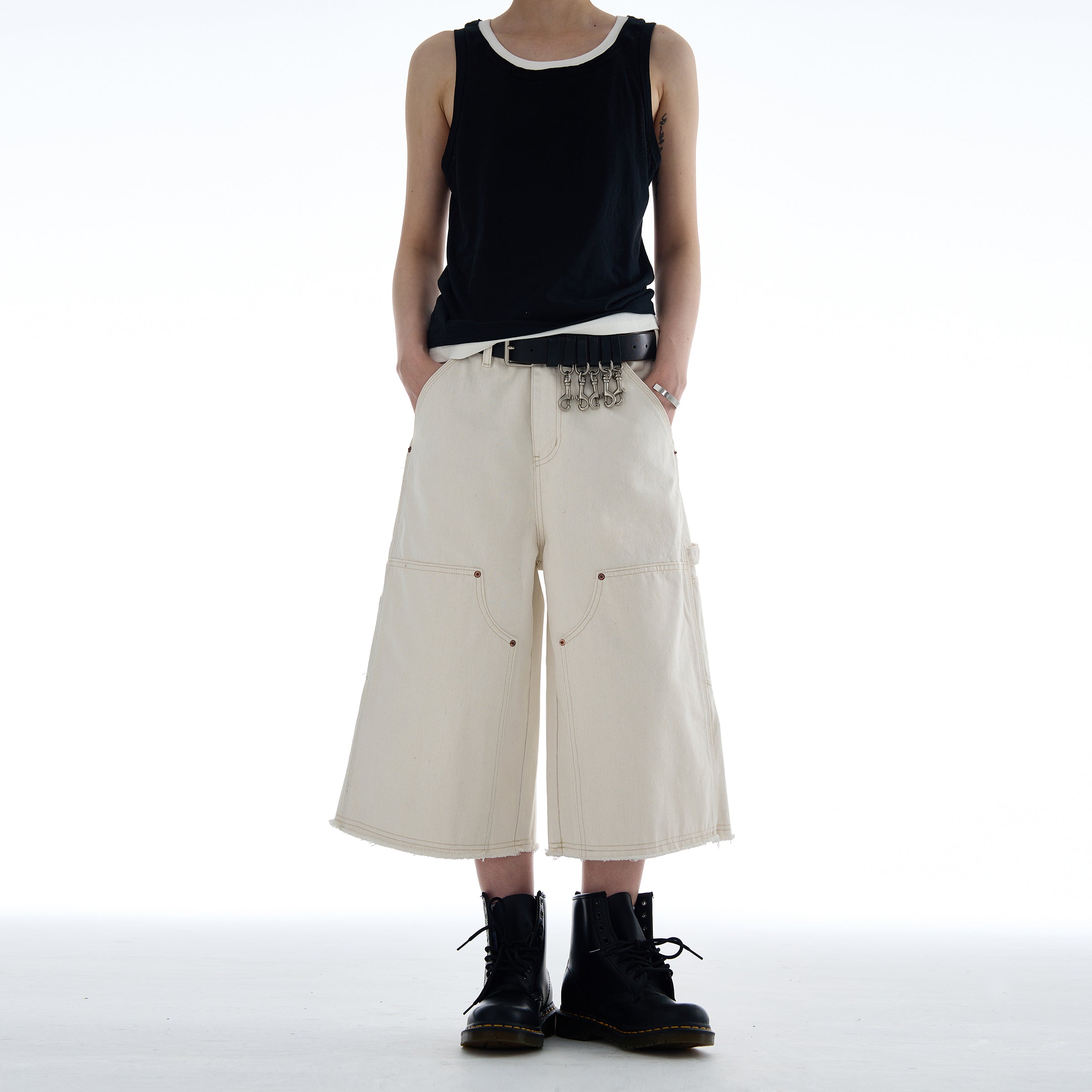 MADWITCH LUMBERJACK STYLE WORKWEAR DENIM JEANS #CK3500D
