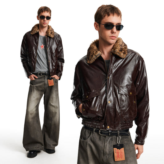 MADWITCH UTILITY FUR COAT #AK085