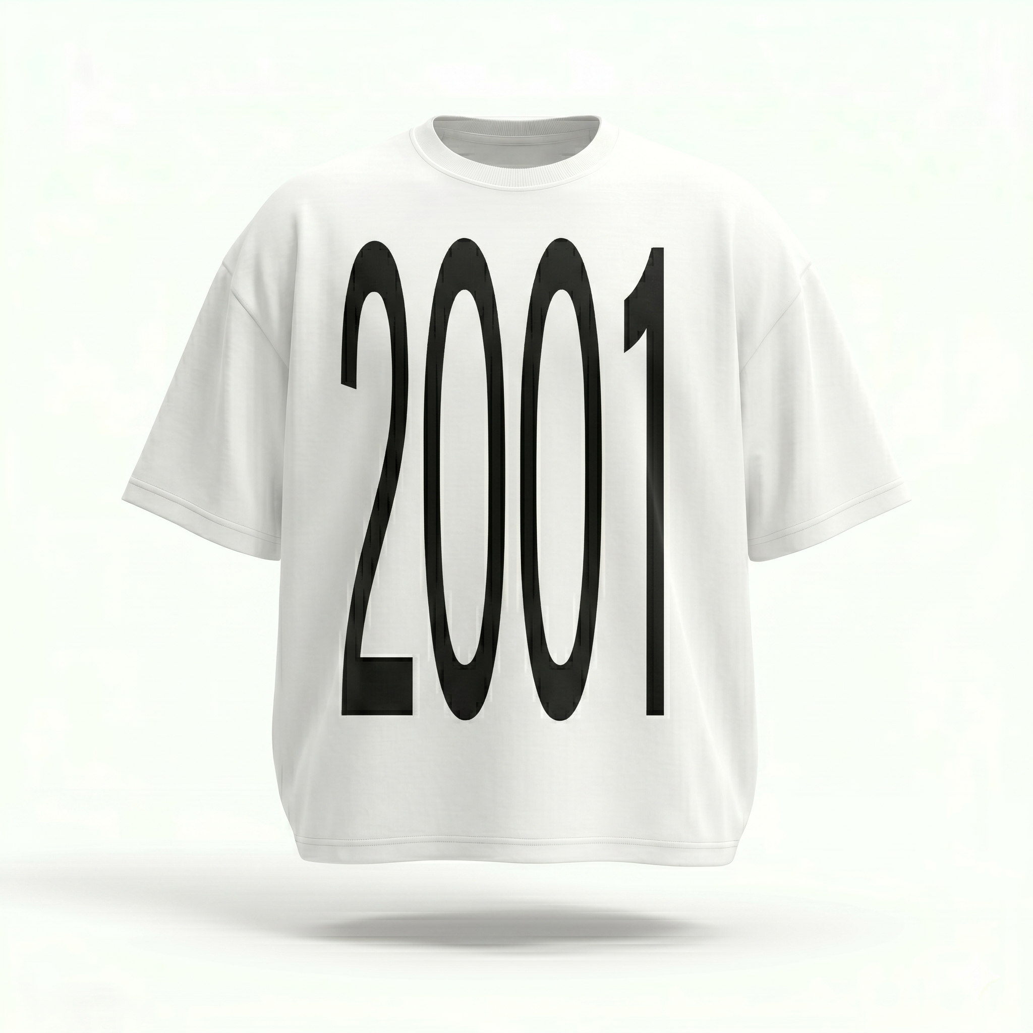 MADWITCH VINTAGE YEAR PRINT TEE #M1116