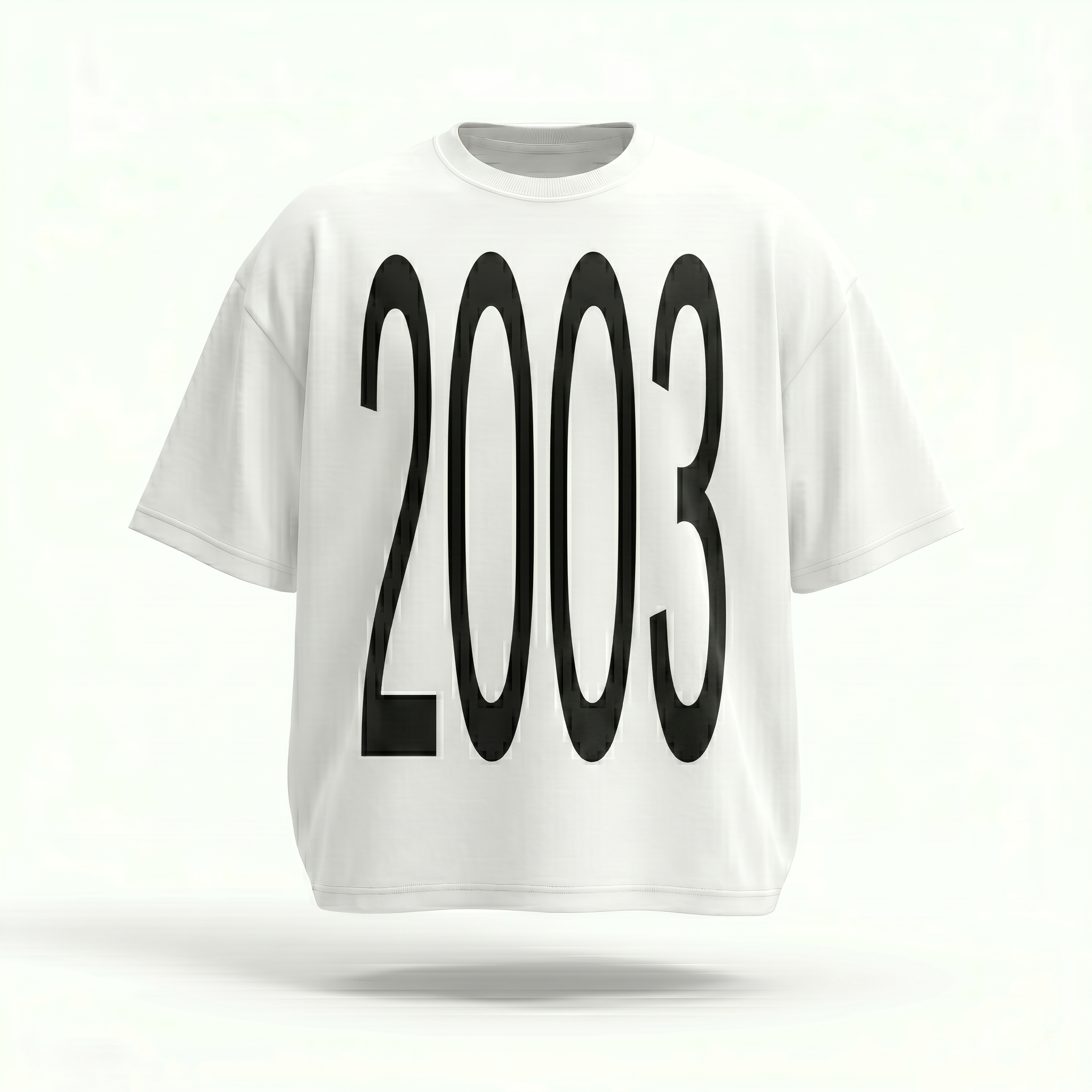 MADWITCH VINTAGE YEAR PRINT TEE #M1116