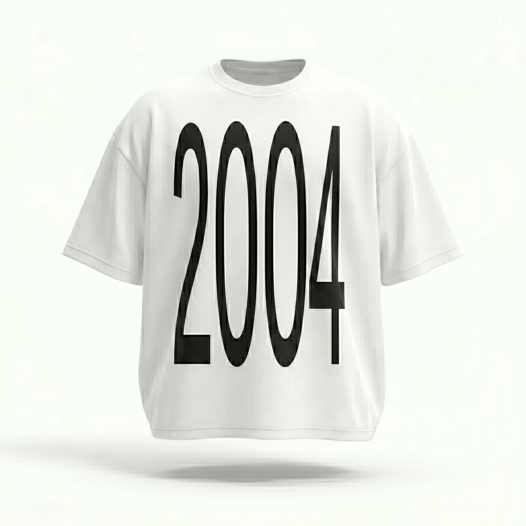 MADWITCH VINTAGE YEAR PRINT TEE #M1116