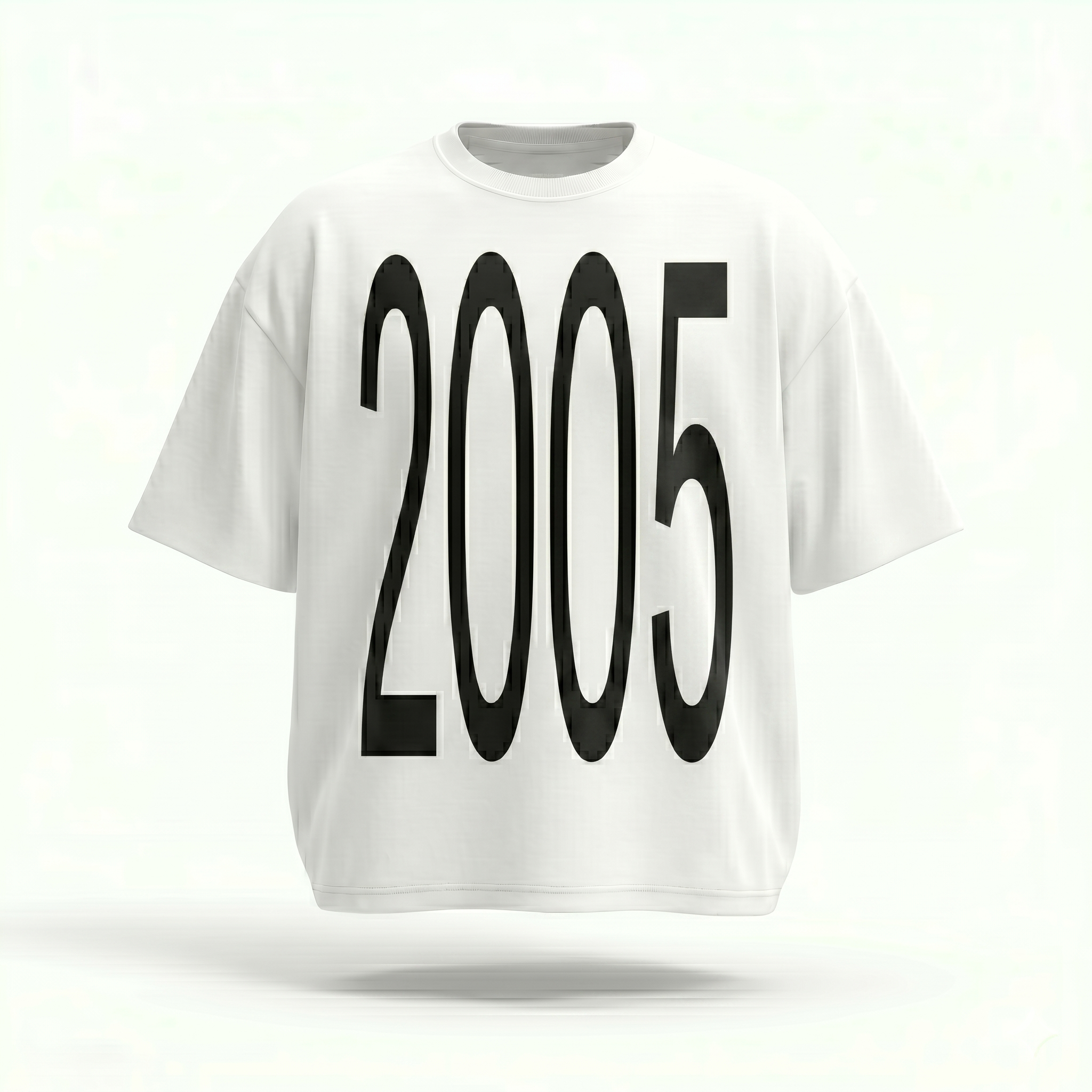 MADWITCH VINTAGE YEAR PRINT TEE #M1116