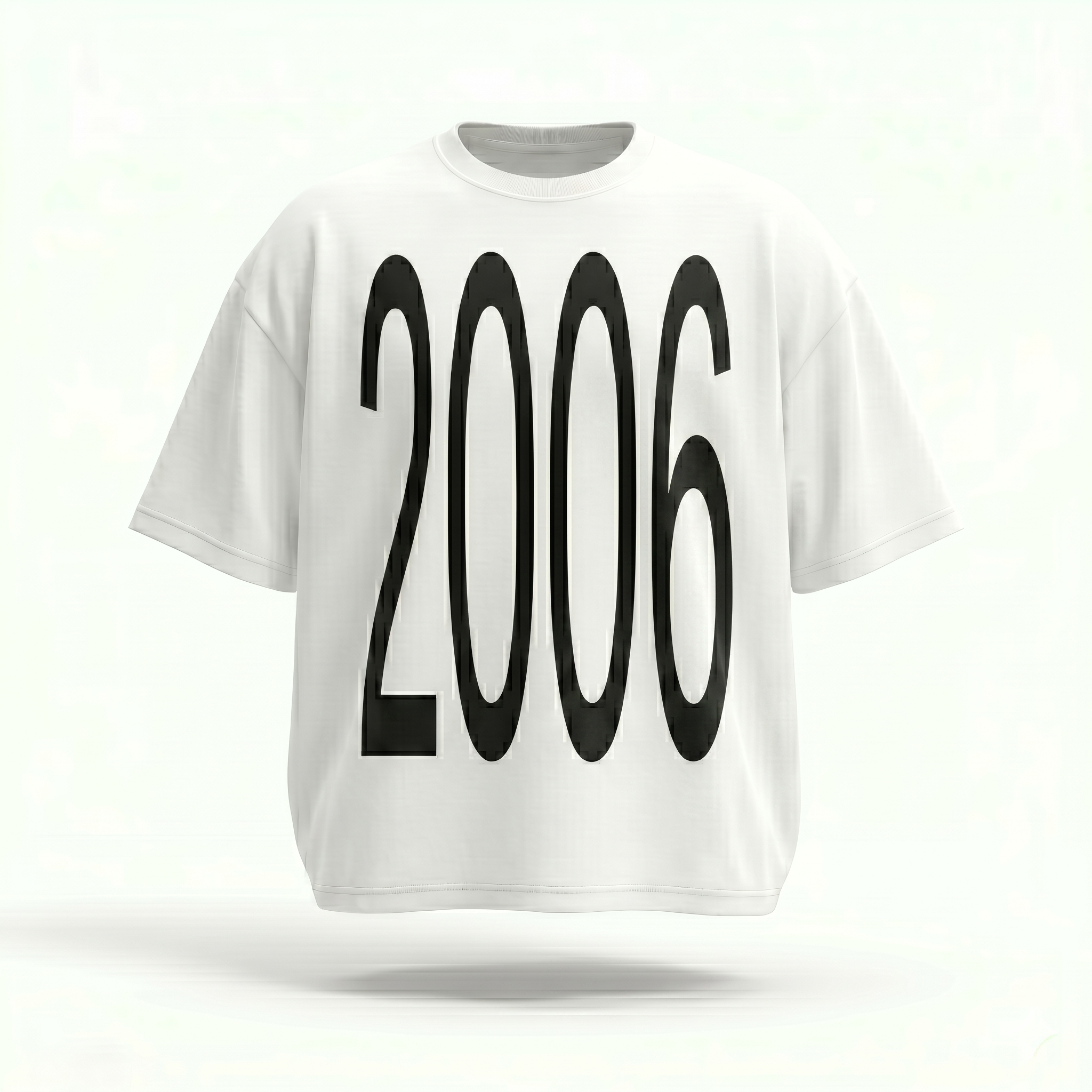 MADWITCH VINTAGE YEAR PRINT TEE #M1116