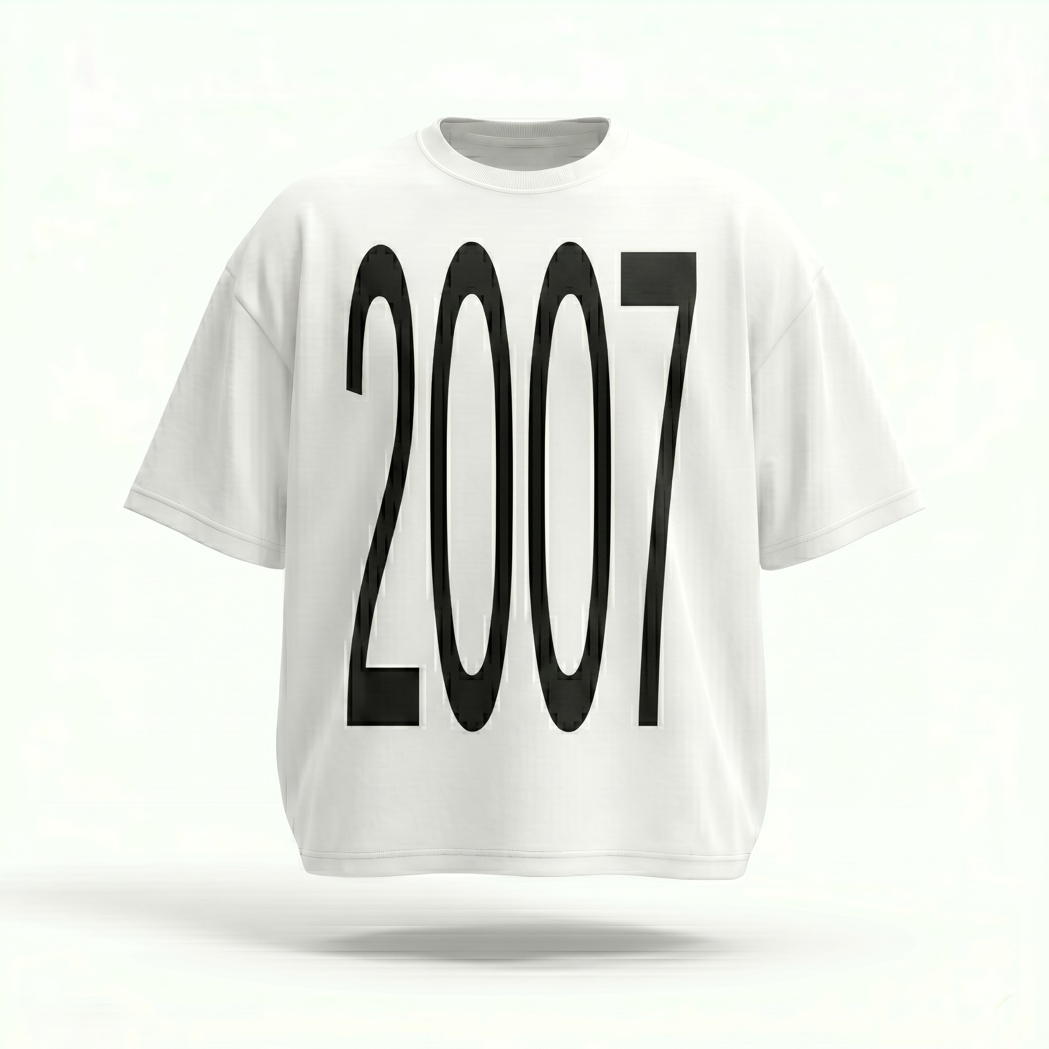 MADWITCH VINTAGE YEAR PRINT TEE #M1116