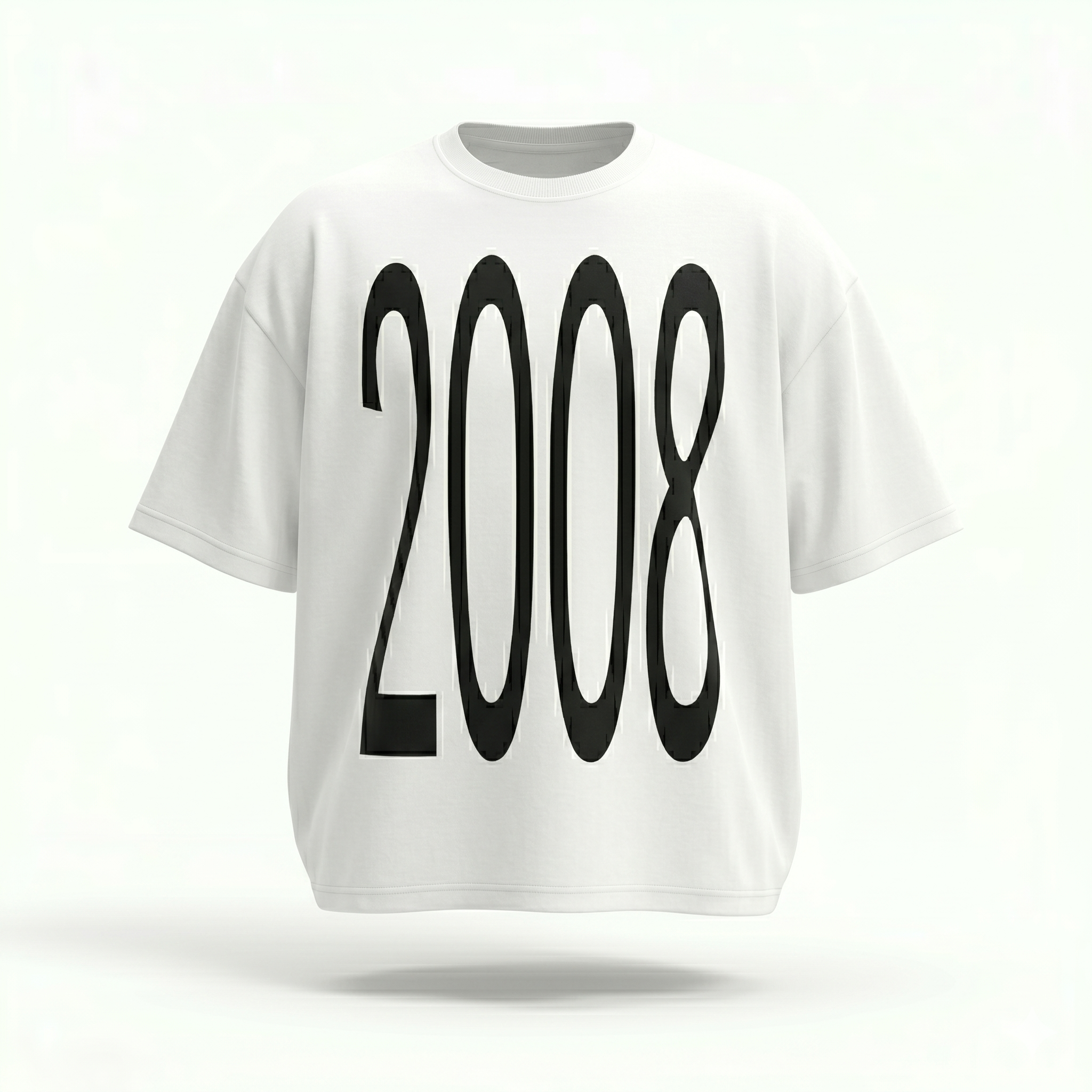 MADWITCH VINTAGE YEAR PRINT TEE #M1116