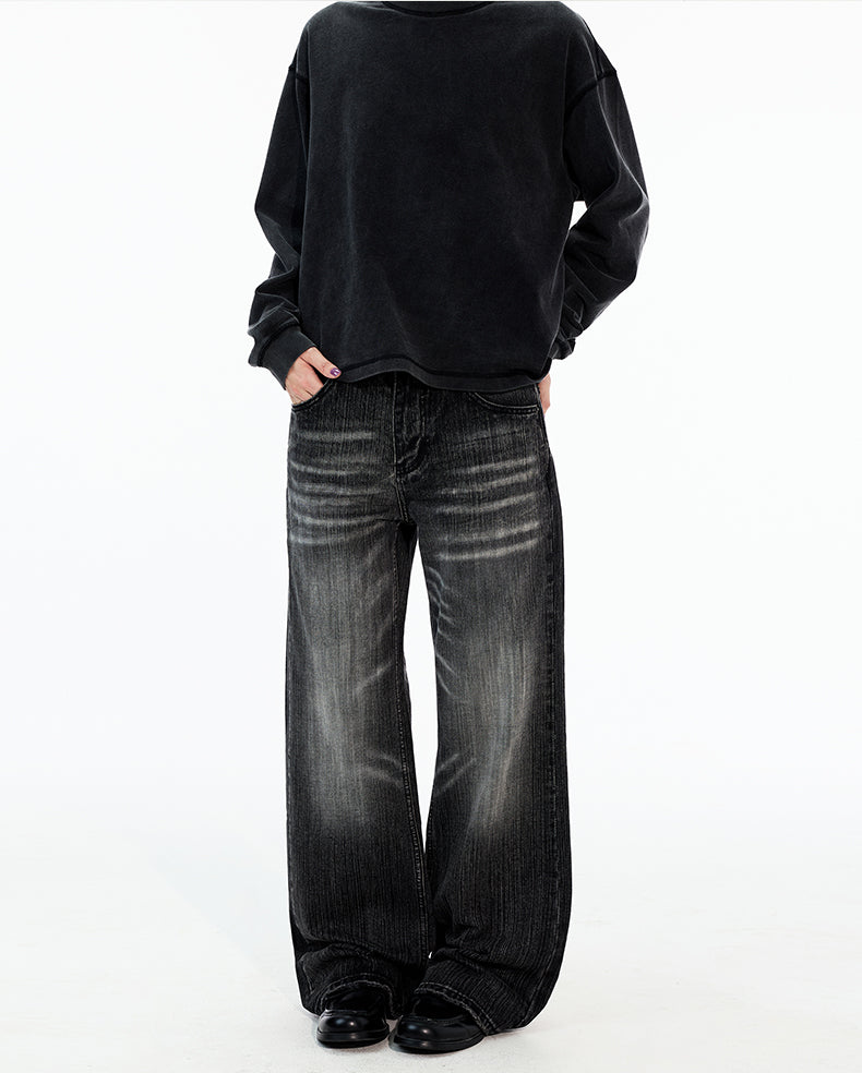 MADWITCH BAMBOO WASH STRAIGHT LEG JEANS #GP9765N