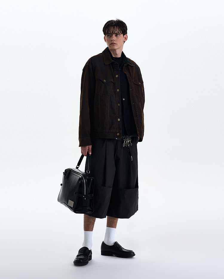 MADWITCH VINTAGE HEAVY-DUTY WORKWEAR JACKET #G6813