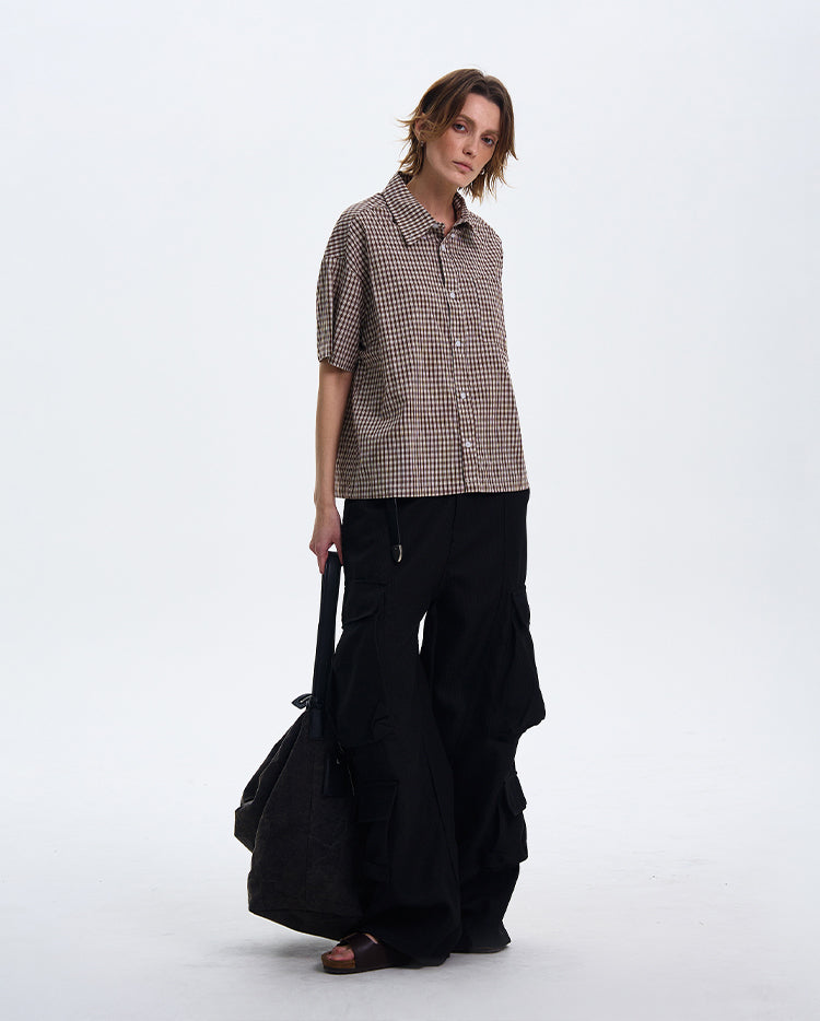 MADWITCH OLD MONEY STYLE SHORT-SLEEVE SHIRT #CR215