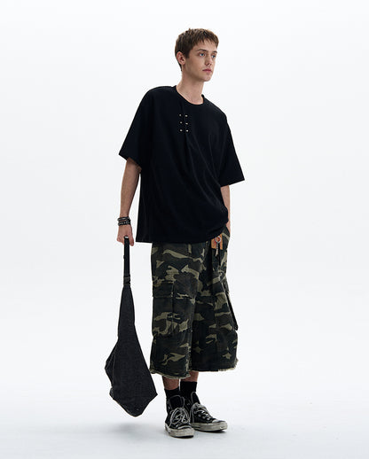 MADWITCH LOOSE FIT CASUAL T-SHIRT #880218